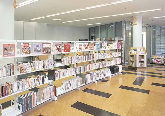 写真：図書館