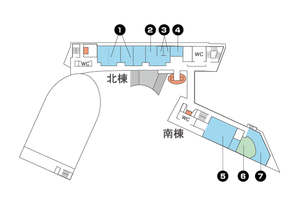 2F施設マップ