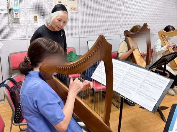 初心者のための 優しいハープ(少人数レッスン)